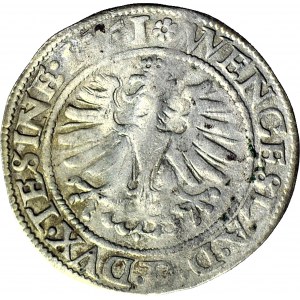 RRR-, Śląsk, Księstwo Cieszyńskie, Wacław III Adam, Grosz 1561, Cieszyn, b. rzadki rocznik