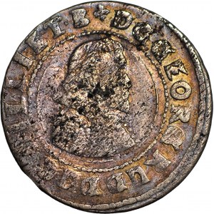 Silesia, Jerzy Rudolf, quartertalar 1621 MT, Chojnów, small head, very rare mintage