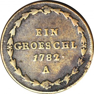RR-, Śląsk - Zabór Austriacki, Józef II, Greszel 1782, Wiedeń, R7