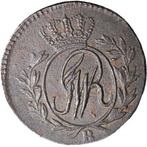 Partition, South Prussia, 1/2 penny 1797 B, Wroclaw.