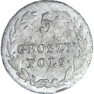 Königreich Polen, 5 groszy 1825