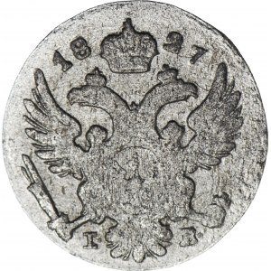 Królestwo Polskie, 5 groszy 1827, małe napisy