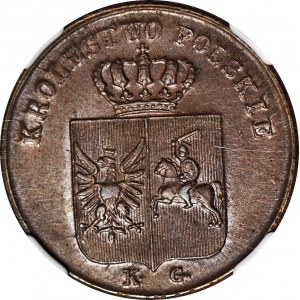 Novemberaufstand,3 Pfennige 1831, geprägt