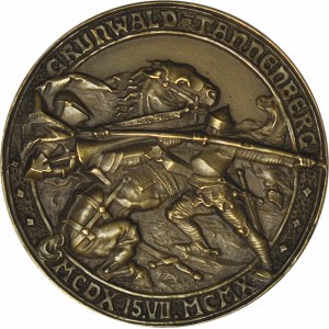 500. Jahrestag der Schlacht von Grunwald, Medaille, 1910