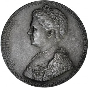 Medal 1916, Legionaries in tribute to Archduchess Isabella Croy, 70mm