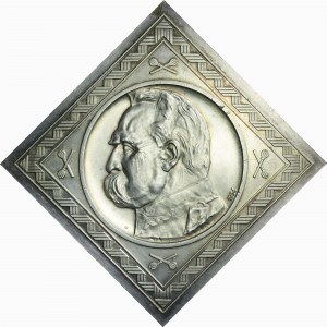Sample, Clipa, 10 gold 1934, Pilsudski