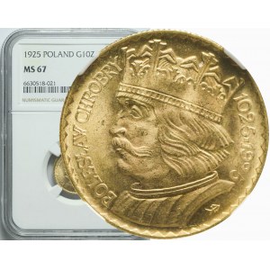 10 gold 1925, Boleslaw the Brave, phenomenal