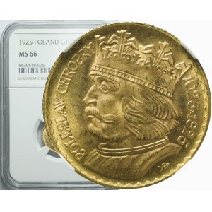 10 gold 1925, Boleslaw the Brave, minted