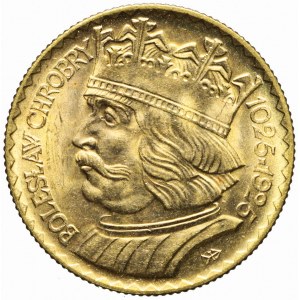 10 gold 1925, Chrobry, beautiful