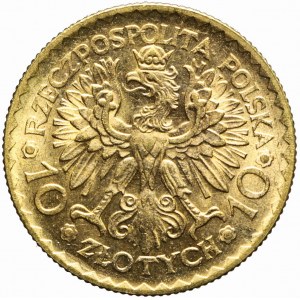 10 Gold 1925, Chrobry, schön