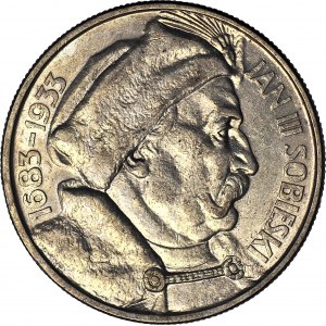 10 gold 1933, Sobieski, minted