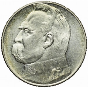 10 gold 1935, Pilsudski