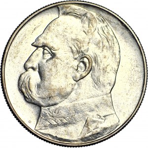 10 gold 1936, Pilsudski, minted