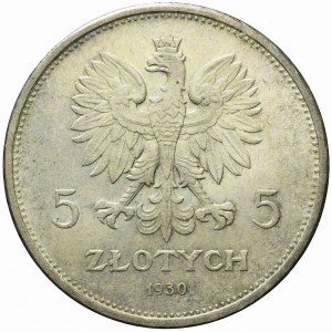 5 gold 1930, Banner