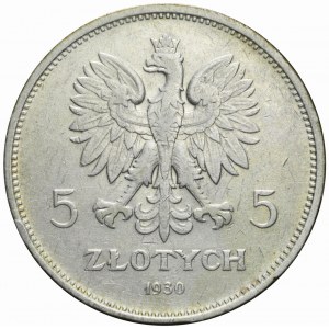 5 złotych 1930 Nike, rzadki rocznik