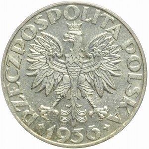 5 złotych 1936, Żaglowiec, mennicze