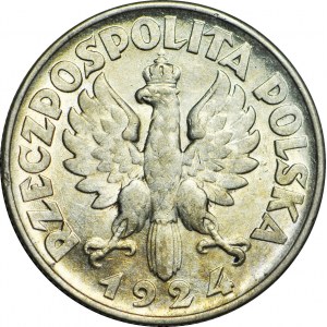 2 Gold 1924, Harvester, reverse (Philadelphia), minted