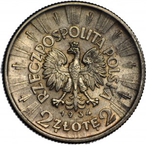 2 Zloty 1934, Piłsudski, Münzstätte