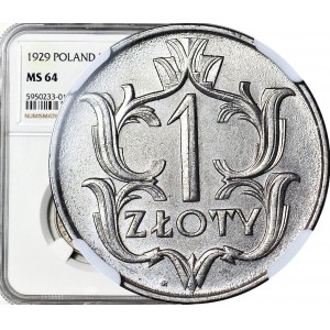 1 złoty 1929, Nominał, mennicza