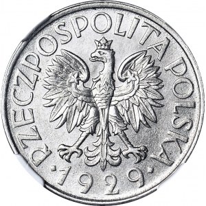 1 Zloty 1929, Stückelung, Münzstätte