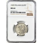 1 Zloty 1929, Stückelung, Münzstätte