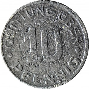 RR- Ghetto, 10 Fenig 1942, circulated