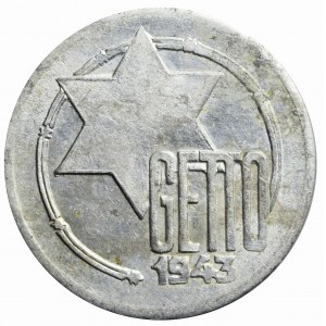 Ghetto, 5 marks 1943, Aluminum