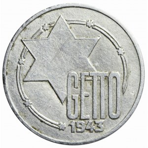 Ghetto, 10 Mark 1943, Aluminium, GDA2/1