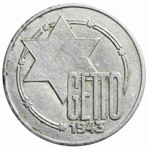 Ghetto, 10 marks 1943, Aluminum, GDA2/1