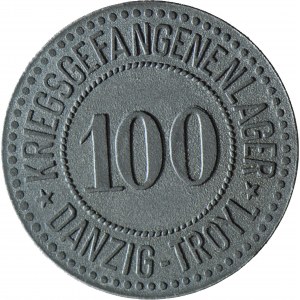 Danzig, Kriegsgefangenenlager, Danzig-Przeróbka, 100 Fechten