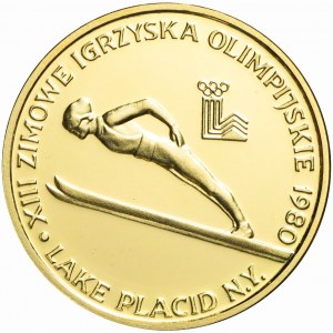 2000 złotych 1980, Olimpiada Lake Placid