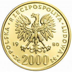 2000 złotych 1980, Olimpiada Lake Placid