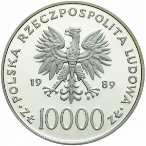 10 000 zl 1989, Johannes Paul II.