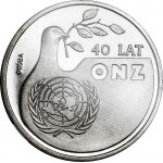 1000 złotych 1985, 40 lat ONZ, PRÓBA, nikiel