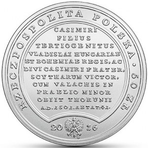 50 złotych 2016, Jan Olbracht