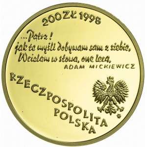 200 Zloty 1998, Adam Mickiewicz