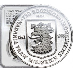 200.000 złotych 1993, Szczecin, PRÓBA, nikiel