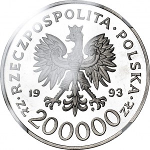 200,000 PLN 1993, Szczecin, SAMPLE, nickel