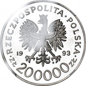 200.000 złotych 1993, Szczecin, PRÓBA, nikiel