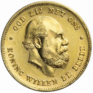 Königreich der Niederlande, Wilhelm III, 10 Gulden 1875