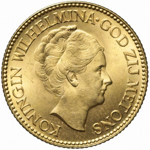 Königreich der Niederlande, Wilhelmina, 10 Gulden 1933