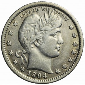 USA, 1/4 of a dollar 1894