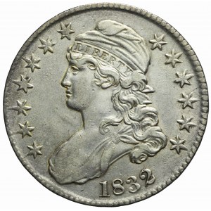 USA, 50 centów 1832