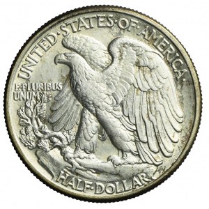 USA, 1/2 dolara, Liberty walking,1942, Filadelfia