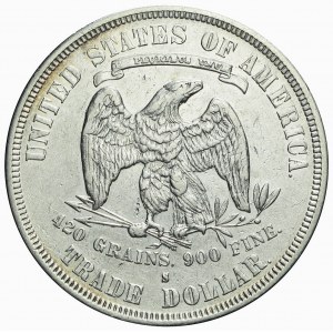 USA, 1 Handelsdollar 1878 S, San Francisco
