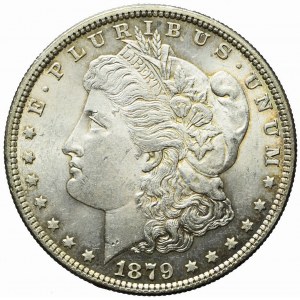 USA, $1 1879, Morgan type, beautiful