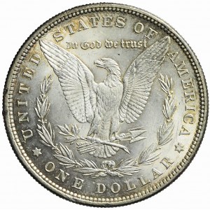 USA, 1 dolar 1879, typ Morgan, piękny