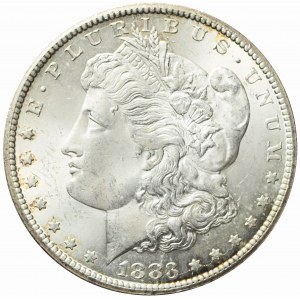 USA, $1 1883 CC, Carson City, Morgan type, beautiful