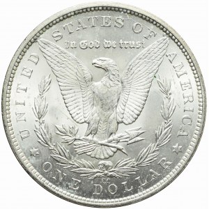 USA, 1 dolar 1883 CC, Carson City, typ Morgan, piękny