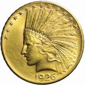USA, 10 dolarów 1926, Indianin, Filadelfia
